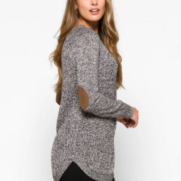 Rowca Elbow Patch Sweater - Picture 3 of 10